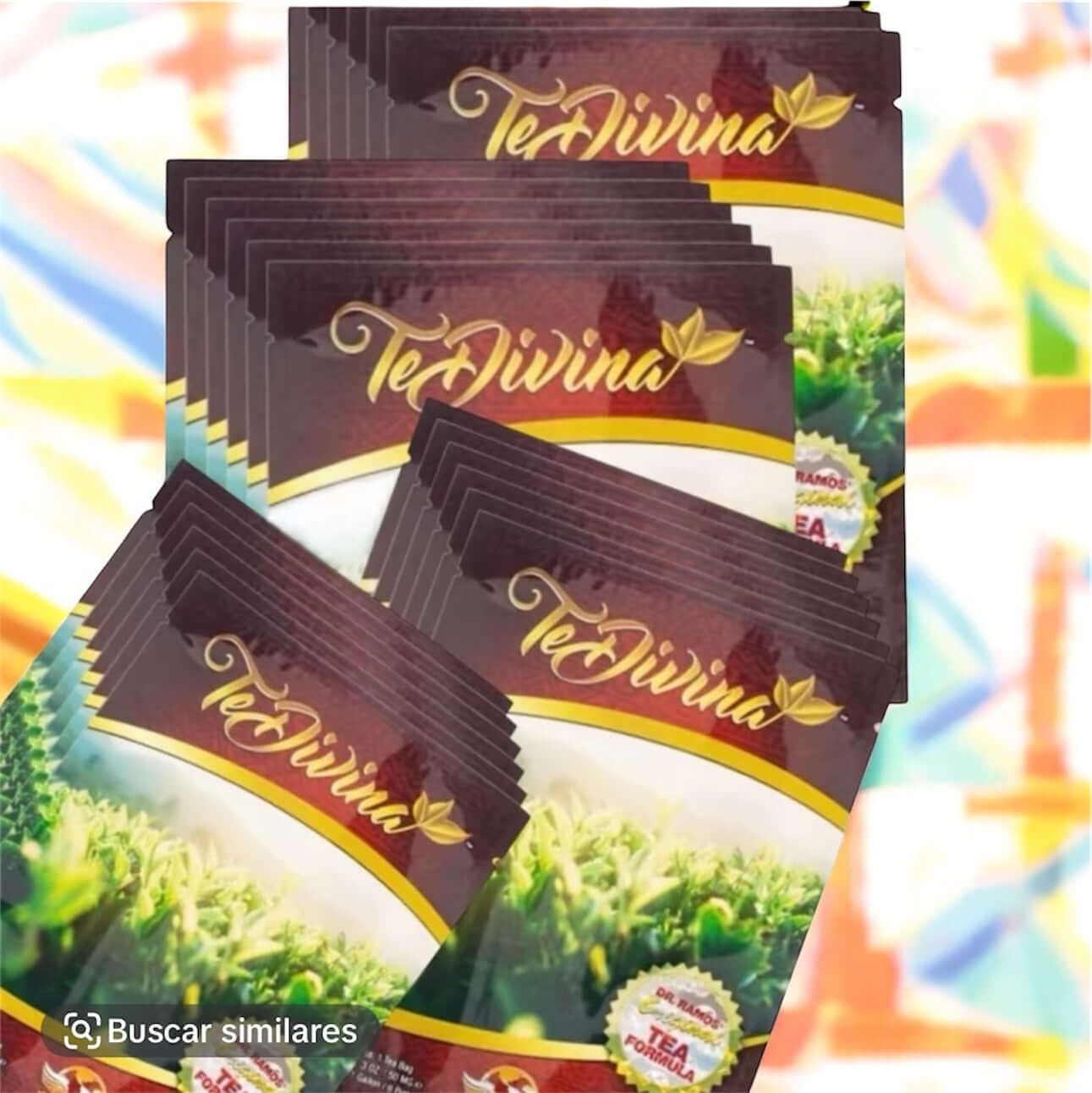 TeDivina® Original – Paquete de 200 unidades al por mayor | Té herbal sin cafeína