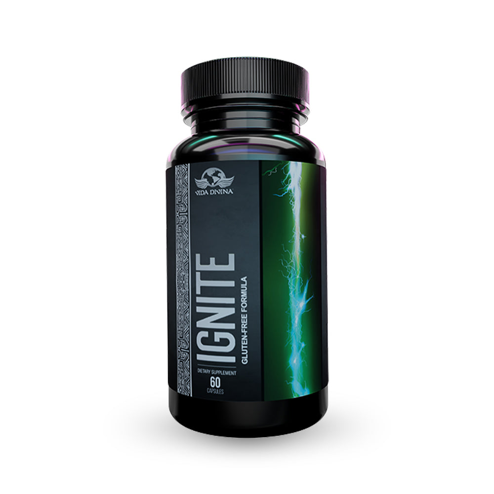 Ignite Vida Divina – Suplemento de enzimas digestivas (60 cápsulas)