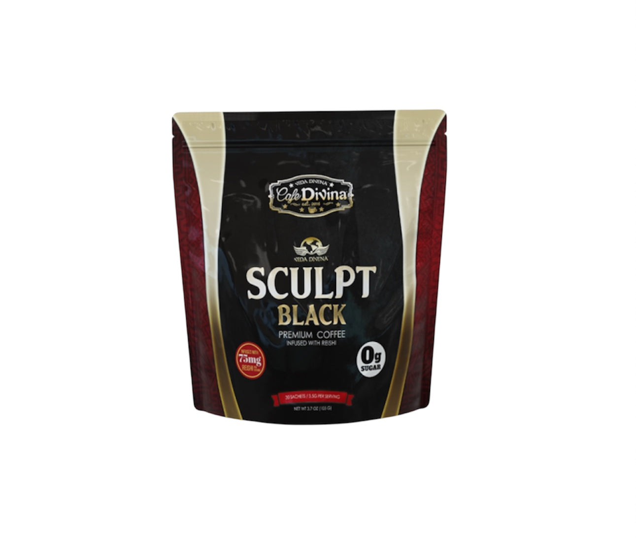 Sculpt Black – Café Negro con Extractos Naturales (30 sobres)