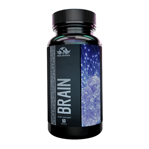 Vida Divina Brain – Natural Nootropic & Herbal Supplement (60 Capsules)