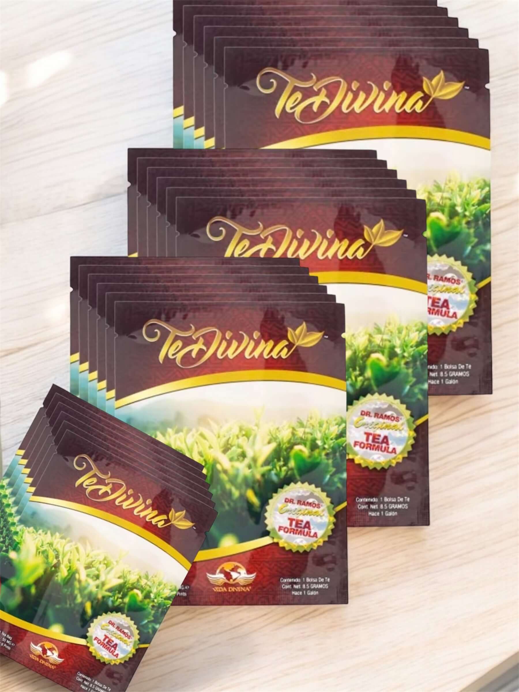 Té Natural en Sobres – Paquete de 18 para 6 Semanas